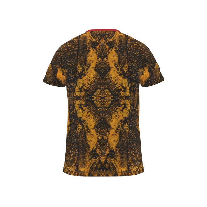 Cut and Sew All Over Print T-Shirt: Limonite On Goethite, Spain