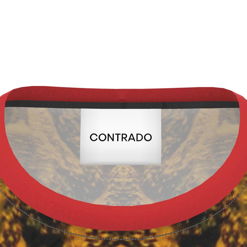Cut and Sew All Over Print T-Shirt: Limonite On Goethite, Spain