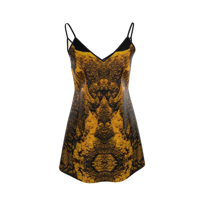 Mini Slip Dress: Limonite On Goethite, Spain