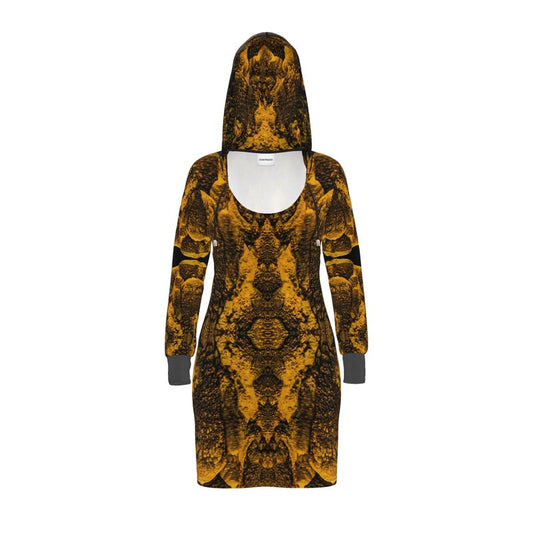 Hoodie Dress: Limonite On Goethite, Spain