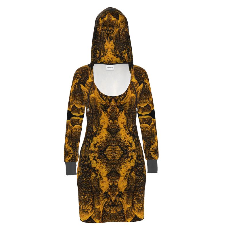 Hoodie Dress: Limonite On Goethite, Spain