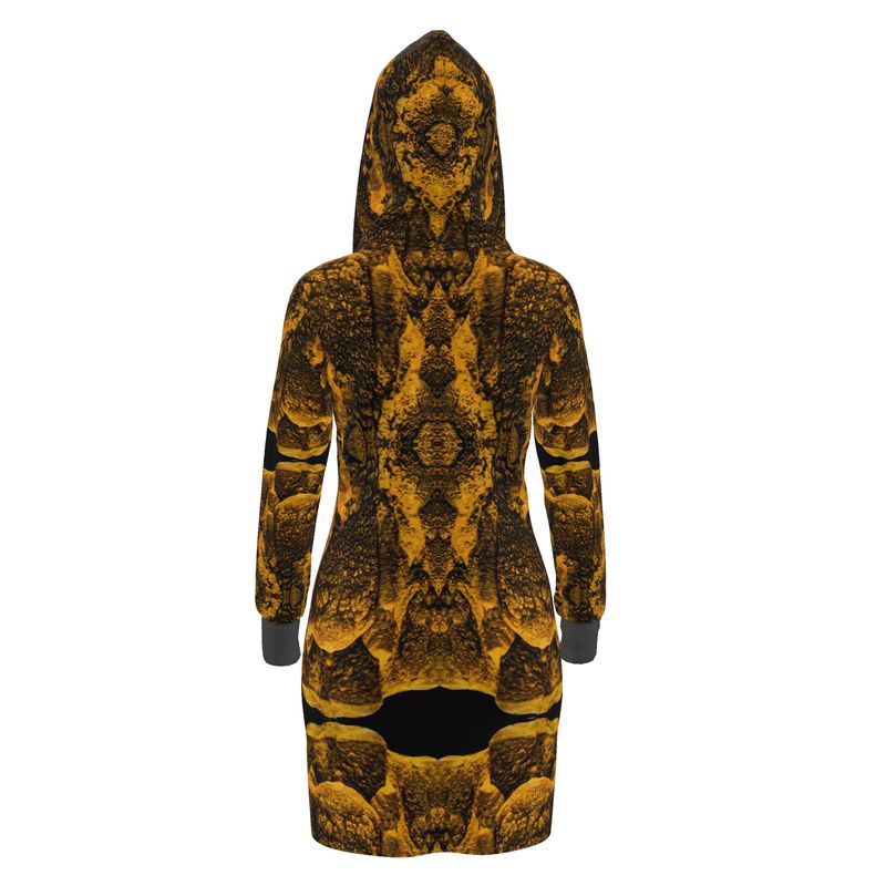 Hoodie Dress: Limonite On Goethite, Spain
