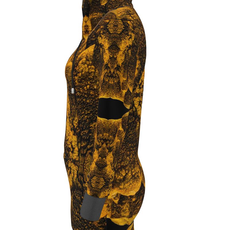 Hoodie Dress: Limonite On Goethite, Spain