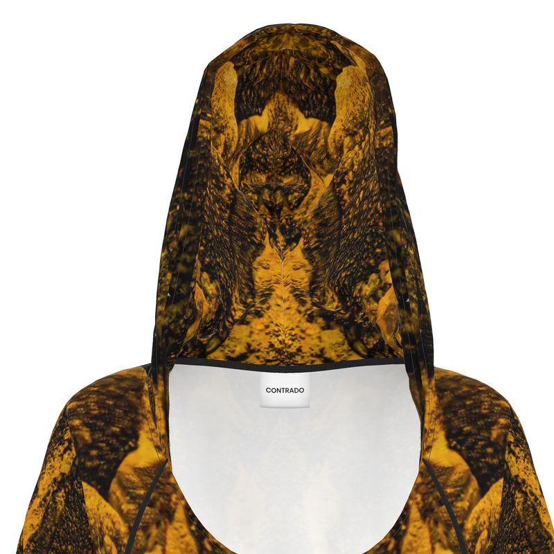 Hoodie Dress: Limonite On Goethite, Spain