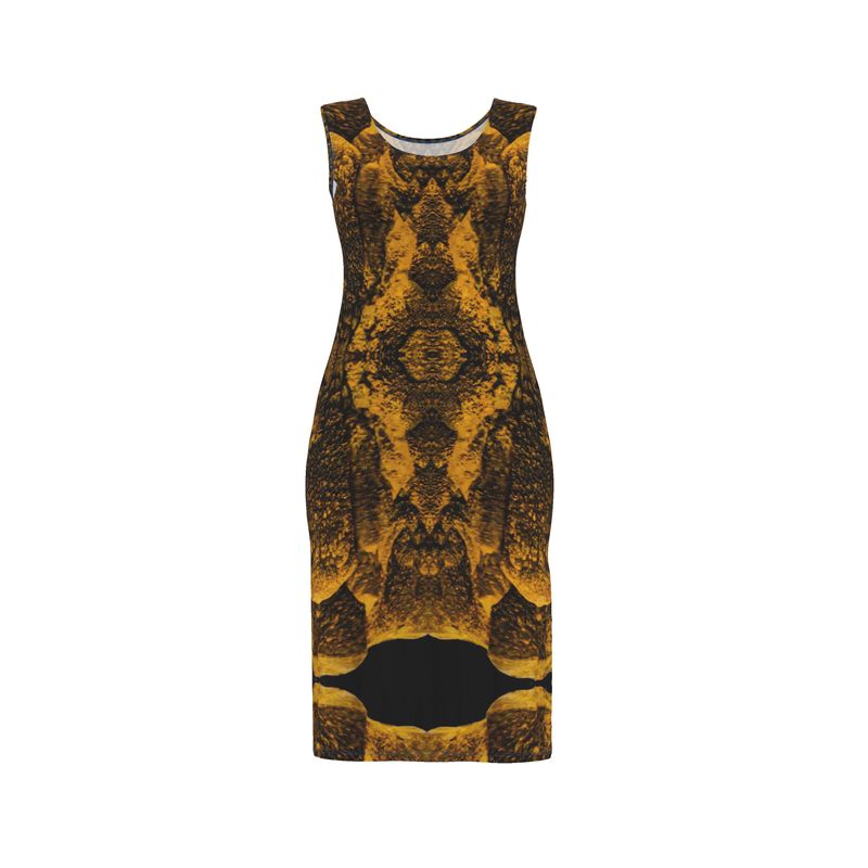 Bodycon Dress: Limonite On Goethite, Spain