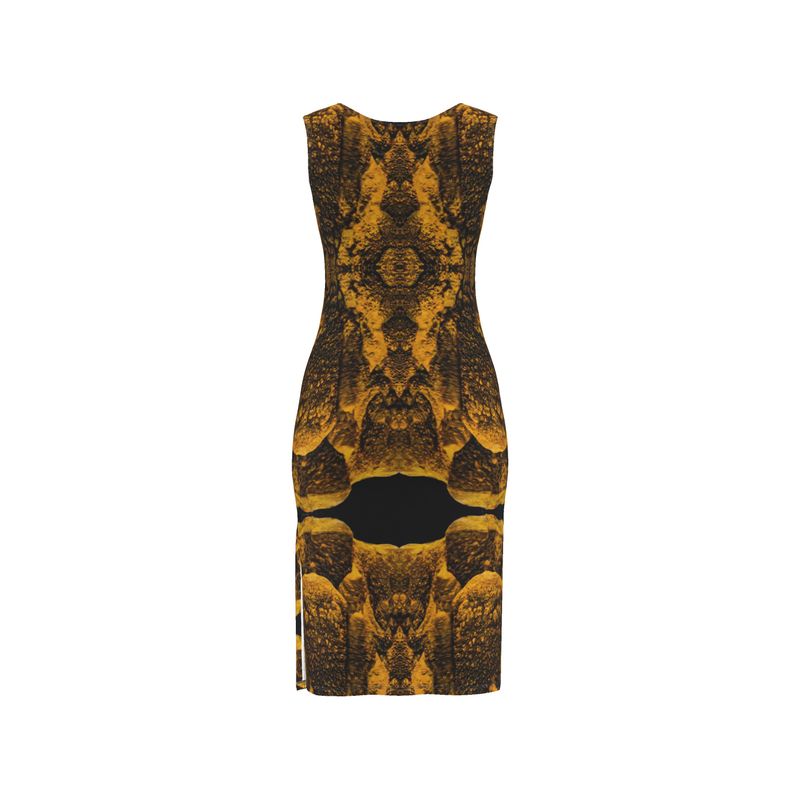 Bodycon Dress: Limonite On Goethite, Spain