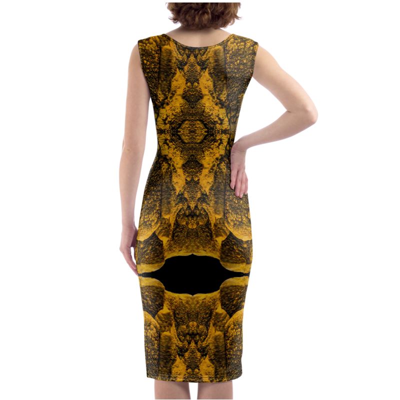 Bodycon Dress: Limonite On Goethite, Spain