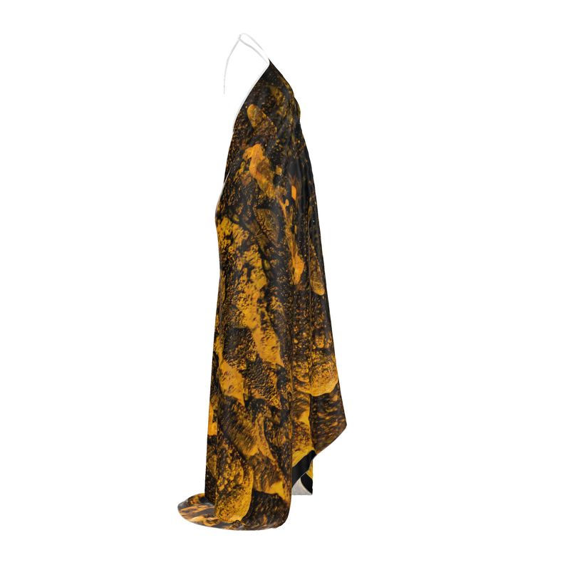 Halterneck Backless Dress: Limonite On Goethite, Spain