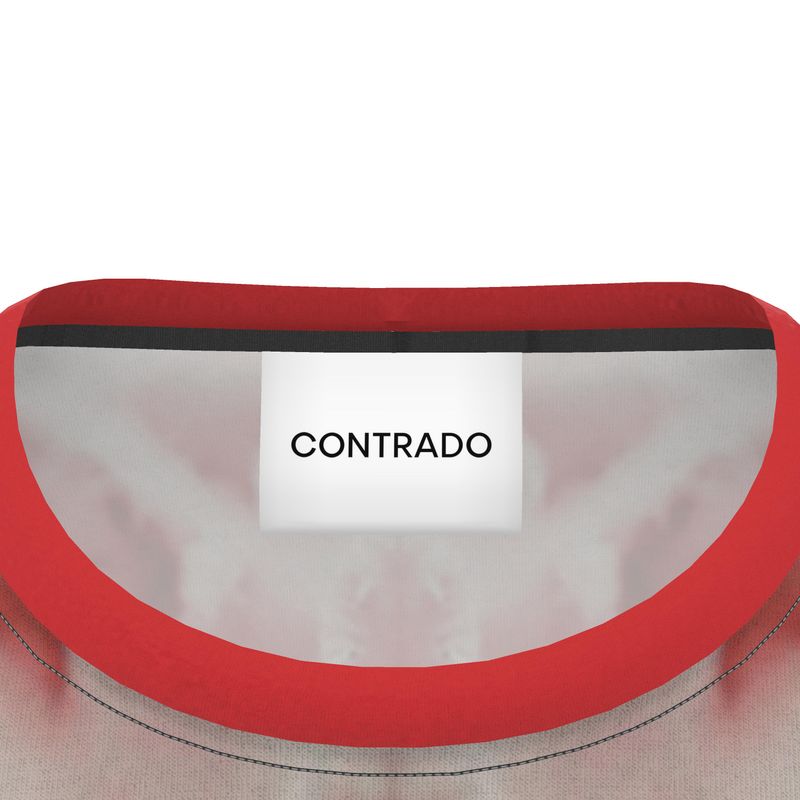 Cut and Sew All Over Print T-Shirt: Rhodochrosite and Quartz Crystals, Bulgaria