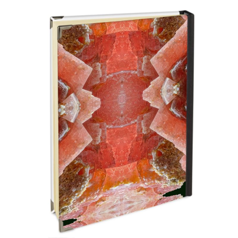 Address Book: Rhodochrosite, Mt. St. Hilaire, Monteregie, Quebec, Canada, EX Neal Pfaff, Original Color