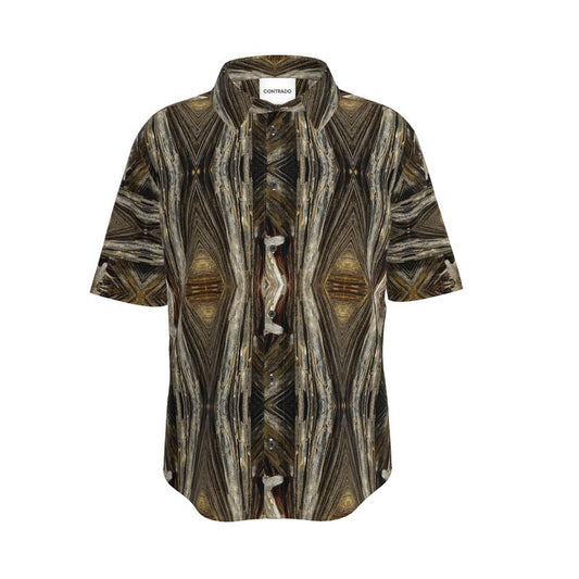 Mens Short Sleeve Shirt: Goethite, Teller County, Colorado, USA, EX: Brian Kosnar
