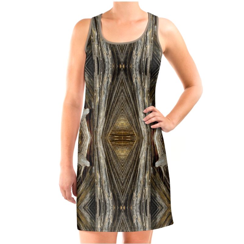 Halter Dress: Goethite,Teller County, Colarado, USA, Brian Kosnar, Original Color