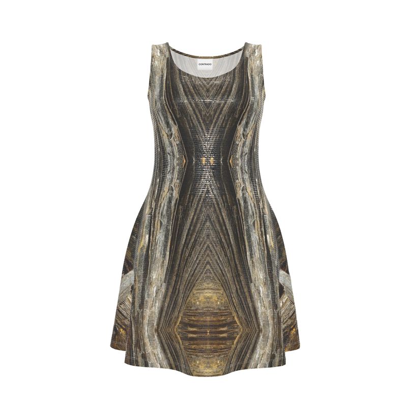 Skater Dress: Goethite,Teller County, Colarado, USA, Brian Kosnar, Original Color