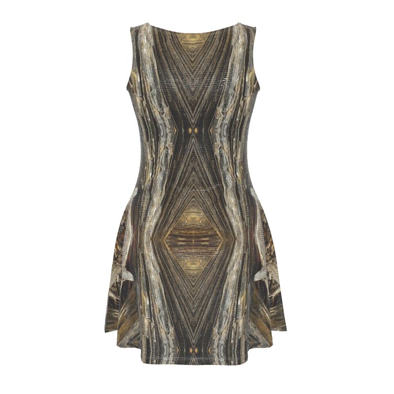 Skater Dress: Goethite,Teller County, Colarado, USA, Brian Kosnar, Original Color