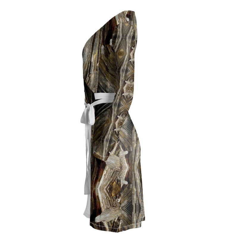 Wrap Dress: Wrap Dress: Goethite,Teller County, Colarado, USA, Brian Kosnar, Original Color