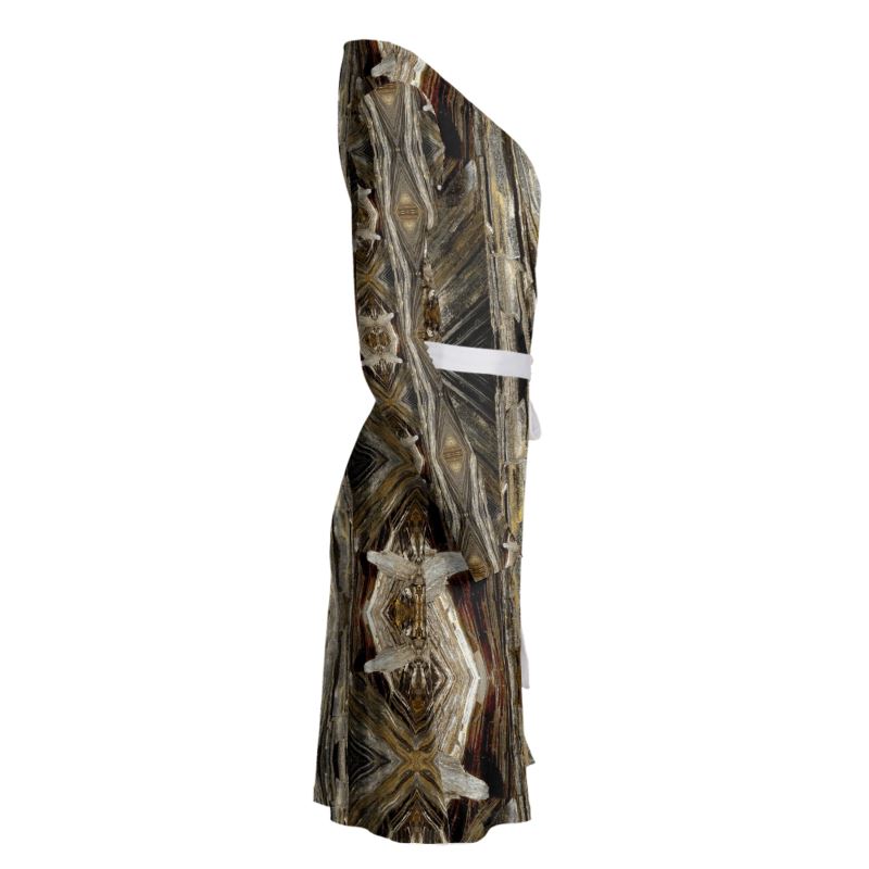 Wrap Dress: Wrap Dress: Goethite,Teller County, Colarado, USA, Brian Kosnar, Original Color