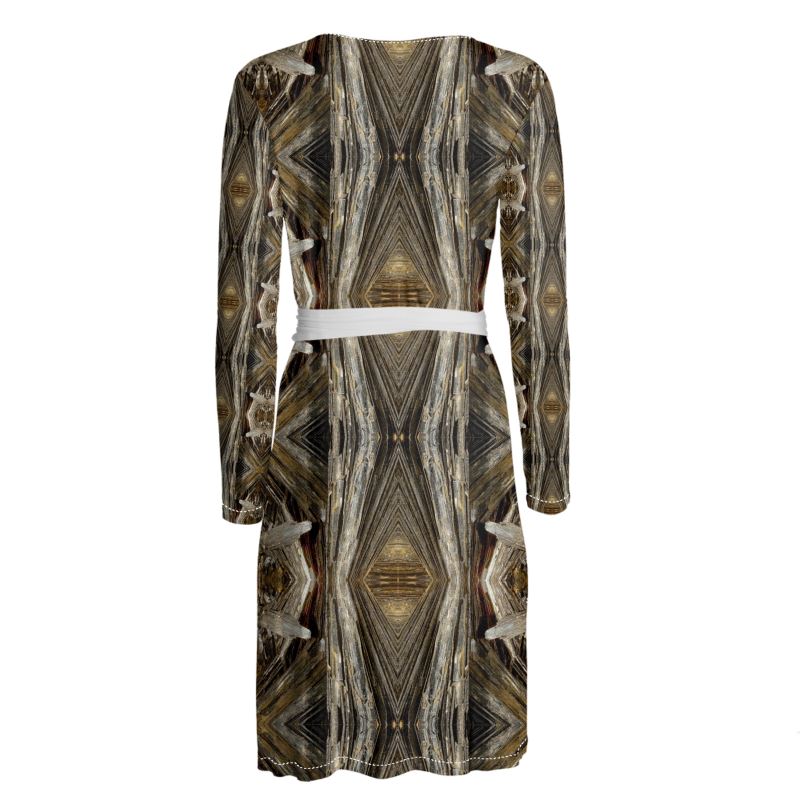 Wrap Dress: Wrap Dress: Goethite,Teller County, Colarado, USA, Brian Kosnar, Original Color