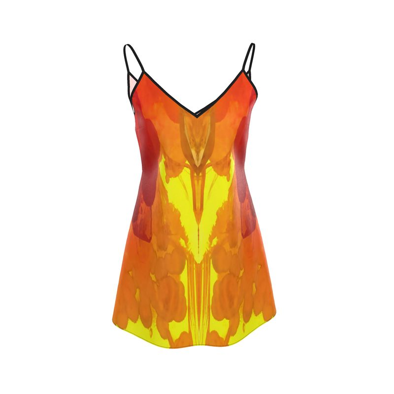 Mini Slip Dress: Mimetite on Wulfenite, Francisco Mine, Mexico, EX Wrights Rockshop, Original Color