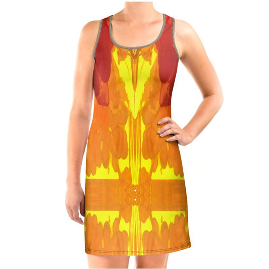 Halter Dress: Mimetite on Wulfenite, Francisco Mine, Mexico, EX Wrights Rockshop, Original Color