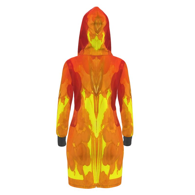 Hoodie Dress:  Mimetite on Wulfenite, Francisco Mine, Mexico, EX Wrights Rockshop, Original Color