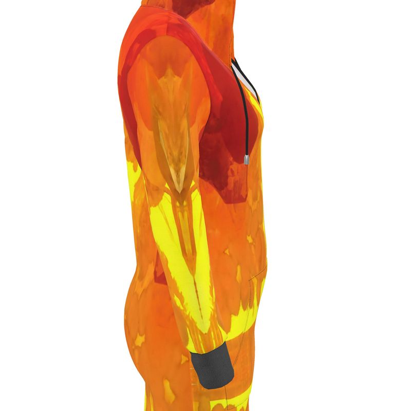 Hoodie Dress:  Mimetite on Wulfenite, Francisco Mine, Mexico, EX Wrights Rockshop, Original Color