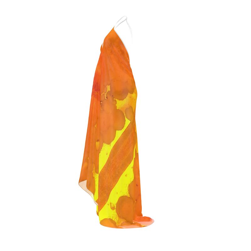 Halterneck Backless Dress: Mimetite on Wulfenite, San Francisco Mine, Mexico