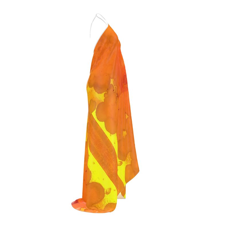 Halterneck Backless Dress: Mimetite on Wulfenite, San Francisco Mine, Mexico
