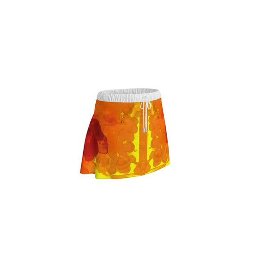 Skirt: Mimetite on Wulfenite, San Francisco Mine, Mexico
