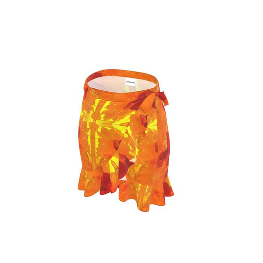 Flounce Skirt: Mimetite on Wulfenite, San Francisco Mine, Mexico