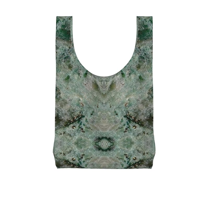 Parachute Shopping Bag: Fuschite with pyrite, Australia