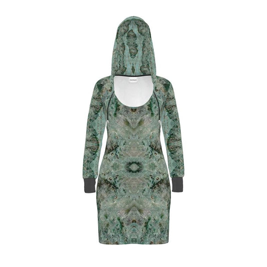 Hoodie Dress: Fuschite with pyrite, Australia