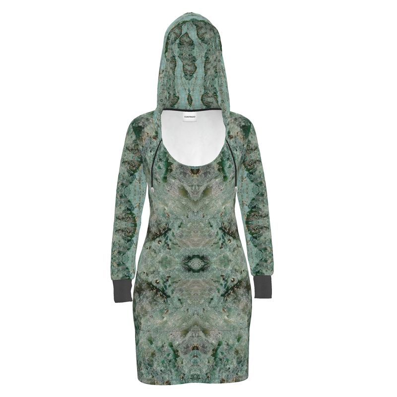 Hoodie Dress: Fuschite with pyrite, Australia