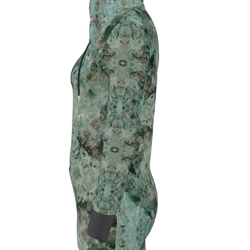Hoodie Dress: Fuschite with pyrite, Australia