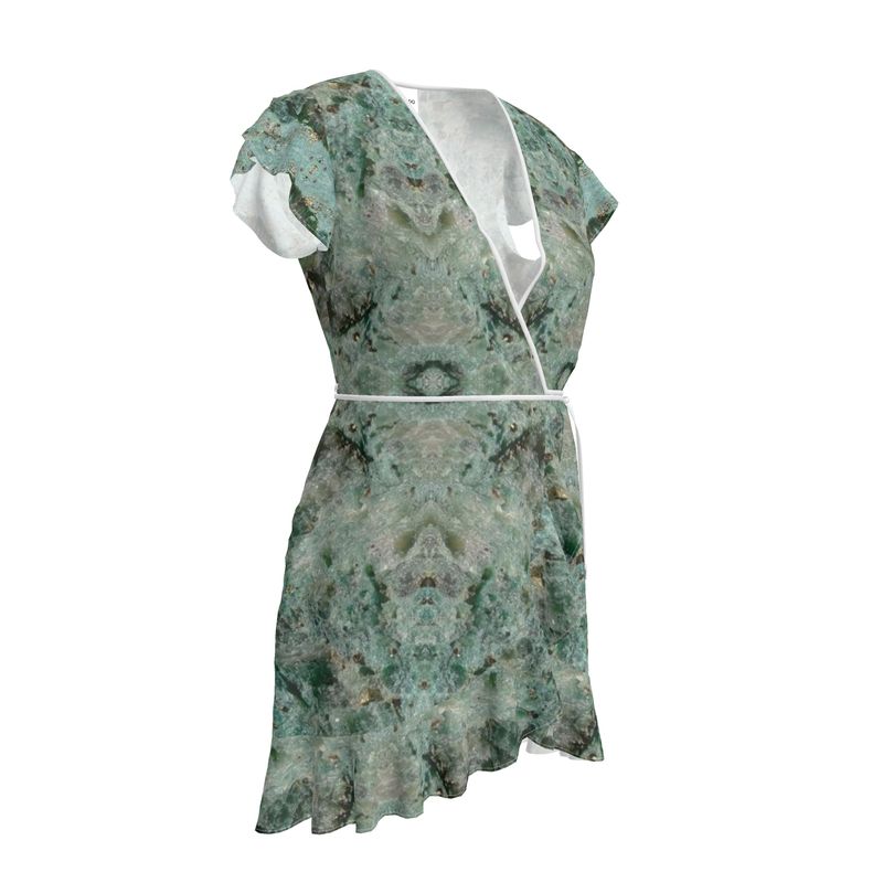Tea Dress: Fuschite with pyrite, Australia