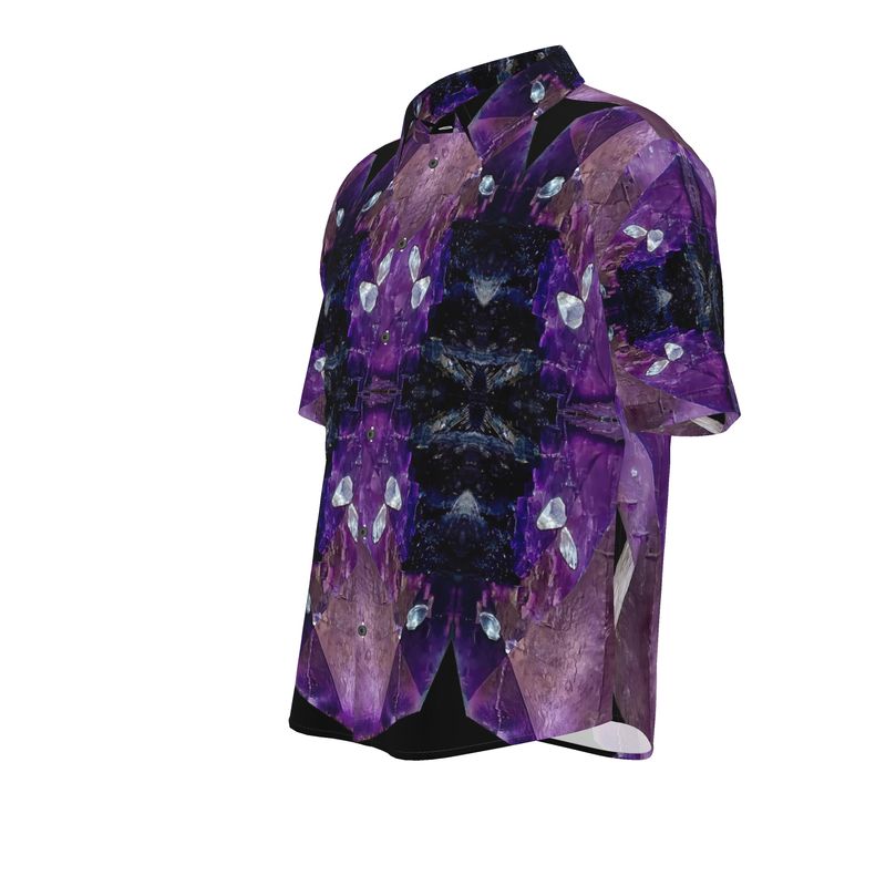 Mens Short Sleeve Shirt: Flurorite, Elmwood, ennessee, Origin