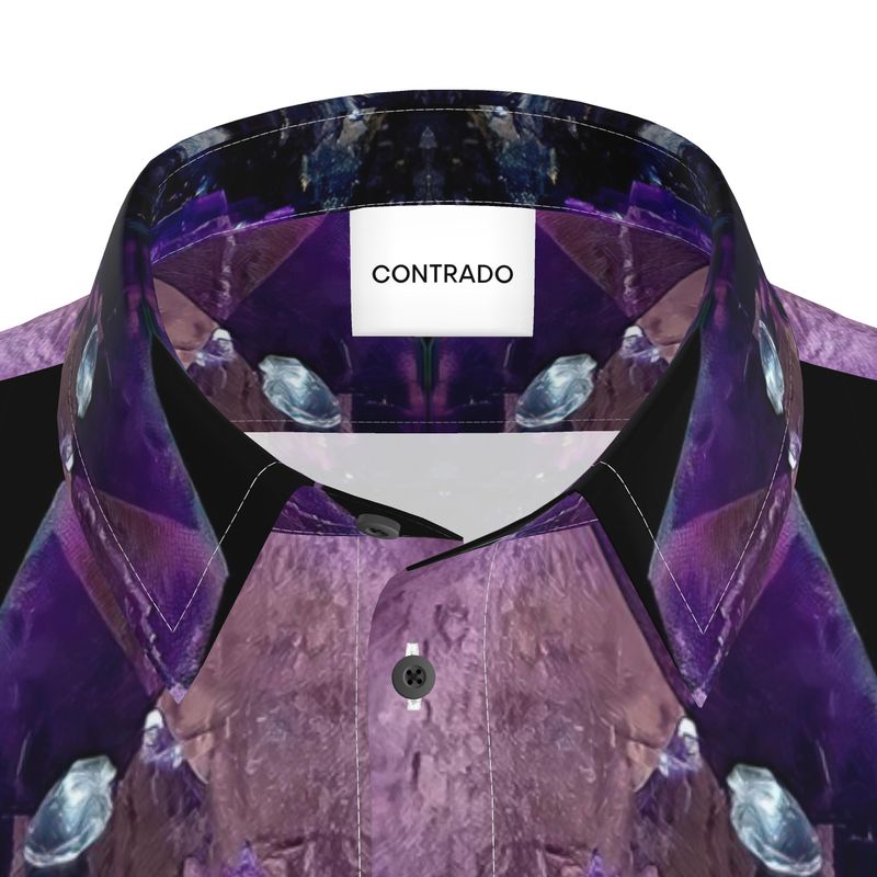 Mens Short Sleeve Shirt: Flurorite, Elmwood, ennessee, Origin