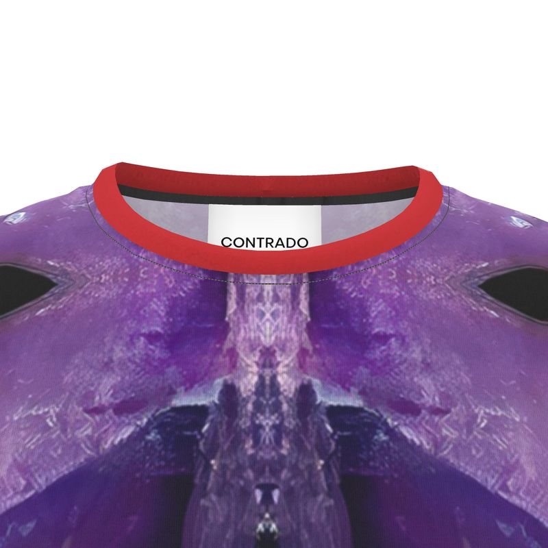 Cut and Sew All Over Print T-Shirt: Fluorite, with Sphalerite, Elmwood, Tennessee, Original Color