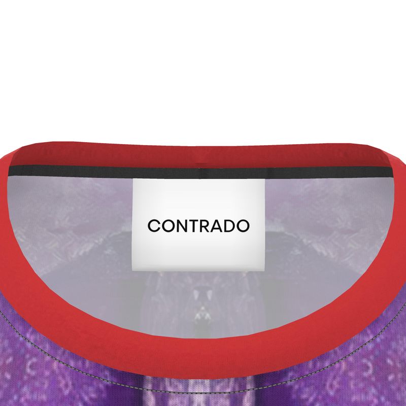 Cut and Sew All Over Print T-Shirt: Fluorite, with Sphalerite, Elmwood, Tennessee, Original Color