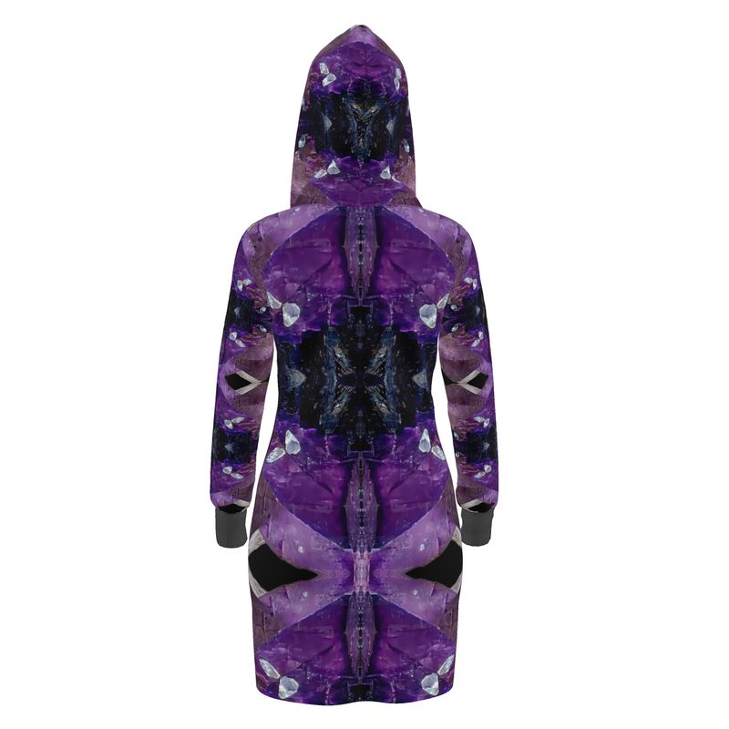 Hoodie Dress: Fluorite, with Sphalerite, Elmwood, Tennessee, Original Color