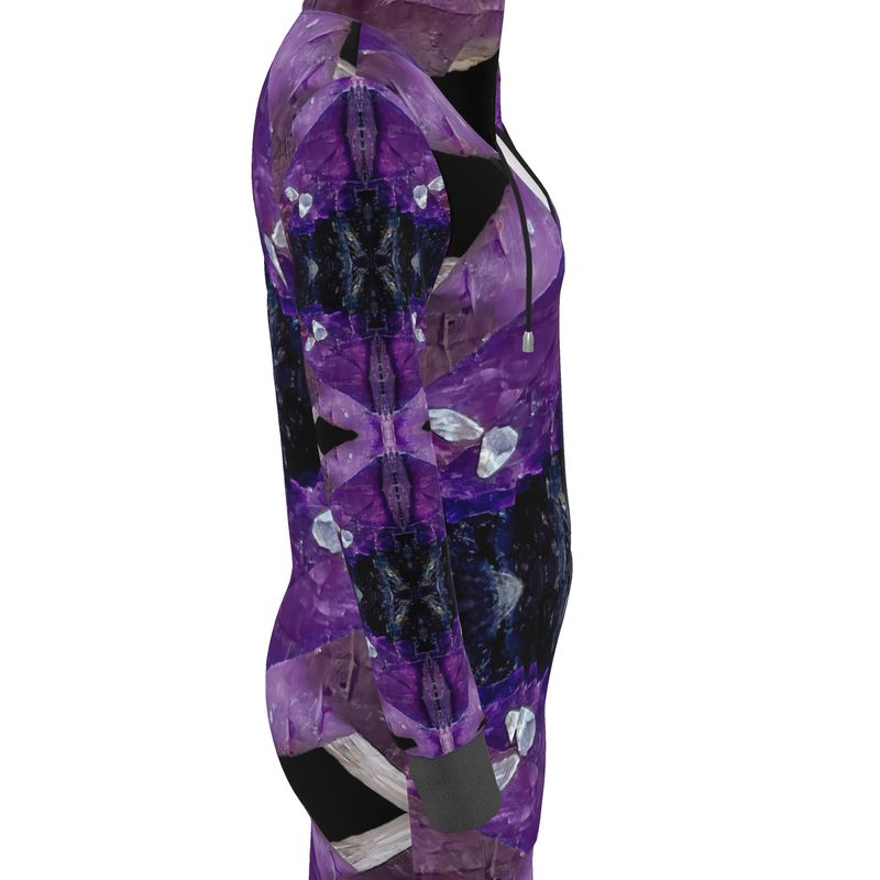 Hoodie Dress: Fluorite, with Sphalerite, Elmwood, Tennessee, Original Color