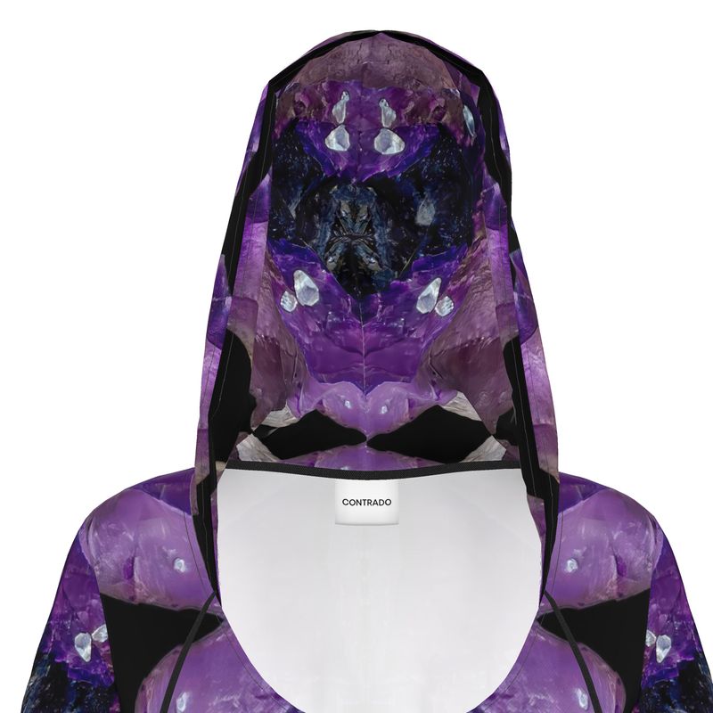 Hoodie Dress: Fluorite, with Sphalerite, Elmwood, Tennessee, Original Color