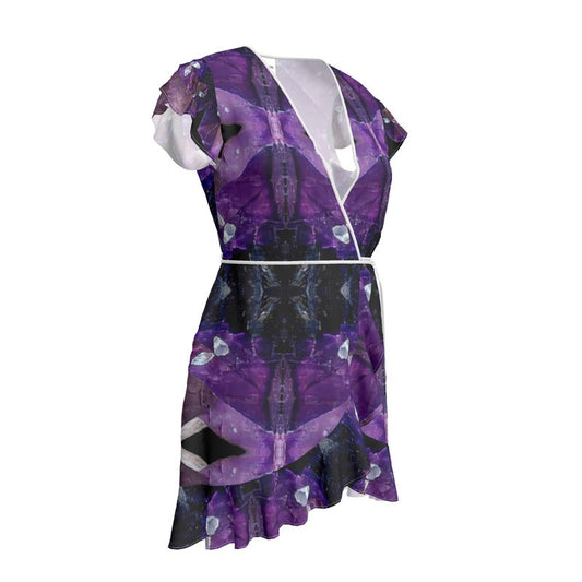 Tea Dress: Fluorite, with Sphalerite, Elmwood, Tennessee, Original Color