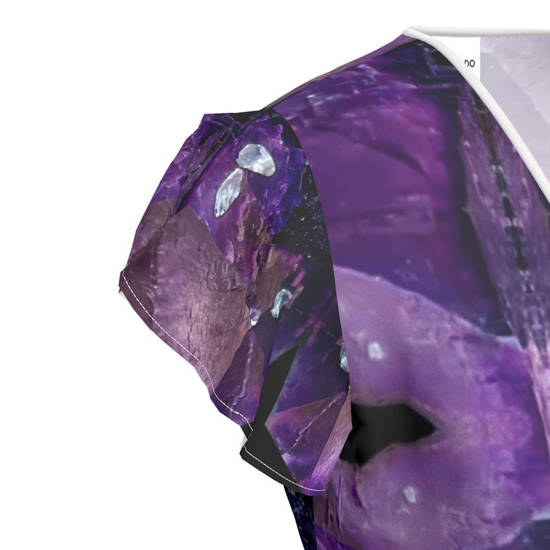 Tea Dress: Fluorite, with Sphalerite, Elmwood, Tennessee, Original Color