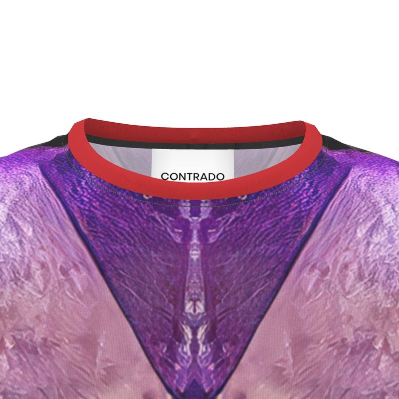 Cut and Sew All Over Print T-Shirt: Fluorite, with Sphalerite, Elmwood, Tennessee, Original Color