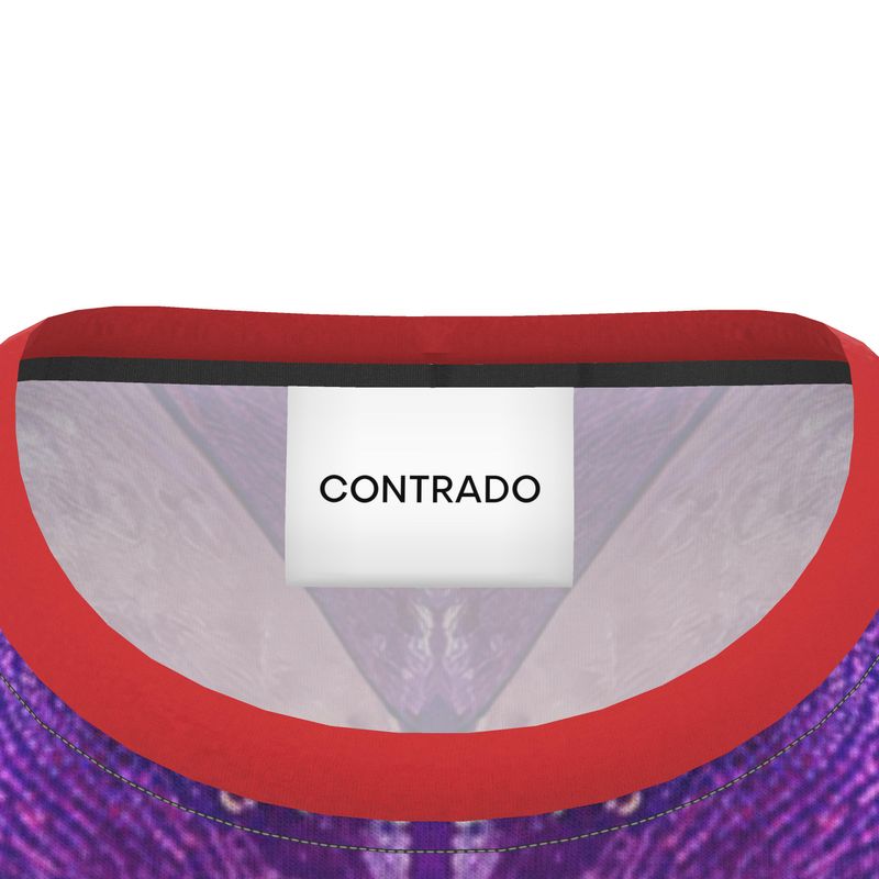 Cut and Sew All Over Print T-Shirt: Fluorite, with Sphalerite, Elmwood, Tennessee, Original Color