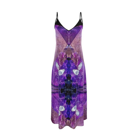 Slip Dress: Fluorite, with Sphalerite, Elmwood, Tennessee, Original Color