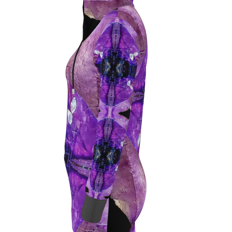 Hoodie Dress: Fluorite, with Sphalerite, Elmwood, Tennessee, Original Color