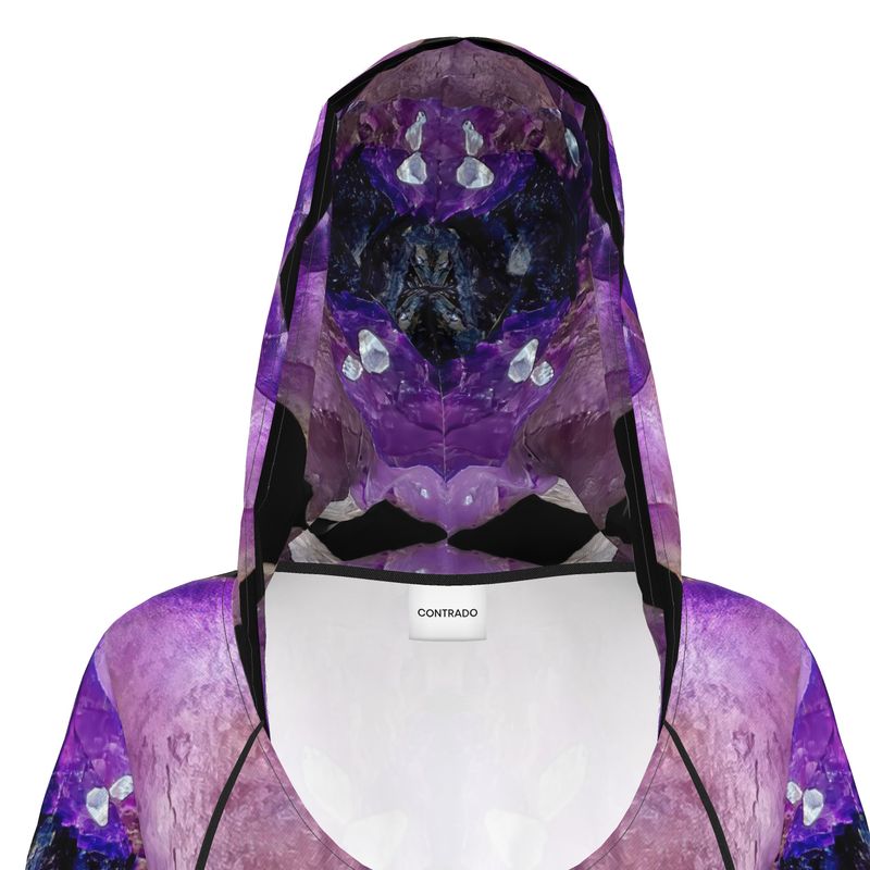 Hoodie Dress: Fluorite, with Sphalerite, Elmwood, Tennessee, Original Color