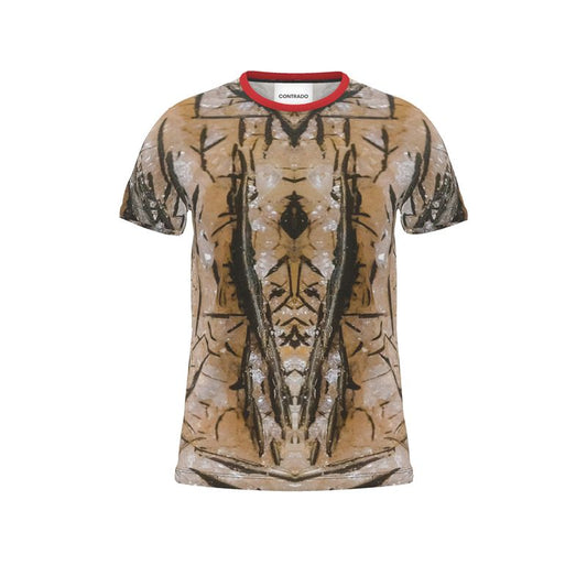 Cut and Sew All Over Print T-Shirt: Goethite, on Calcite, South Africa