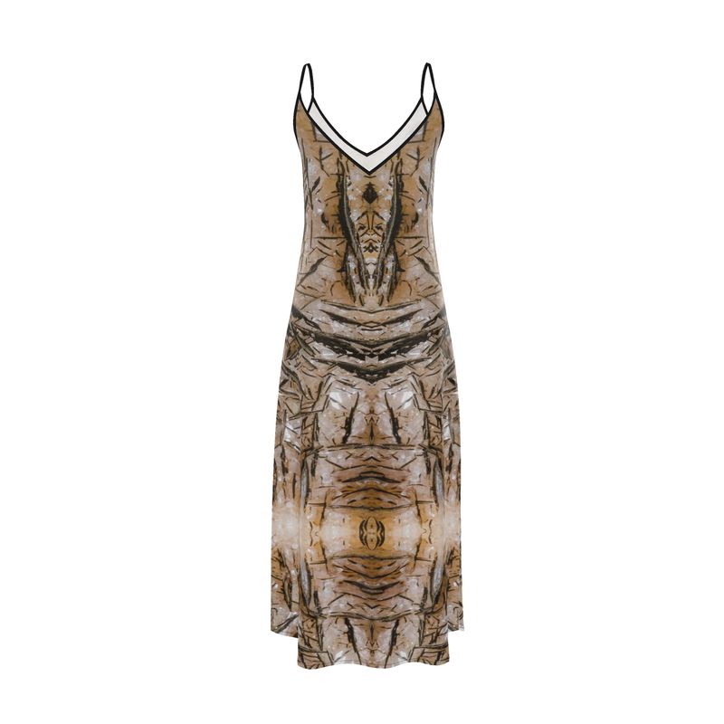 Slip Dress: Goethite, on Calcite, South Africa